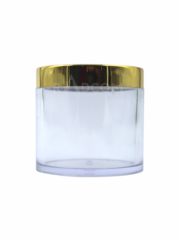 100GM San Cream Jar - With Gold Cap